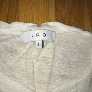 IRO distressed t shirt size small